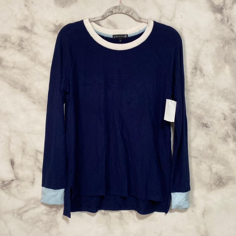 GibsonLook Color Block Long Sleeve Tee